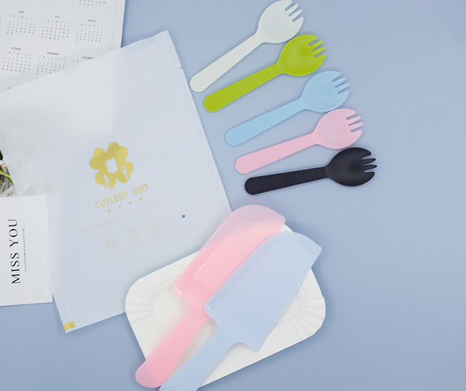 食品级塑料刀叉盘